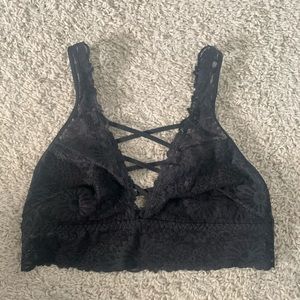 PINK lace bralette